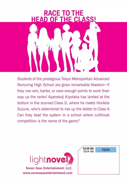 SEVEN SEAS Classroom Of The Elite Novel Volume 1 2 SEVEN SEAS Classroom Of The Elite Novel Volume 1 - Image 2