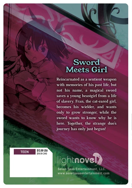 SEVEN SEAS Reincarnated As A Sword Novel Volume 1 2 SEVEN SEAS Reincarnated As A Sword Novel Volume 1 - Image 2