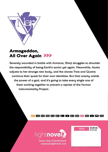 SEVEN SEAS Neon Genesis Evangelion ANIMA Novel Volume 3 2 SEVEN SEAS Neon Genesis Evangelion ANIMA Novel Volume 3 - Image 2