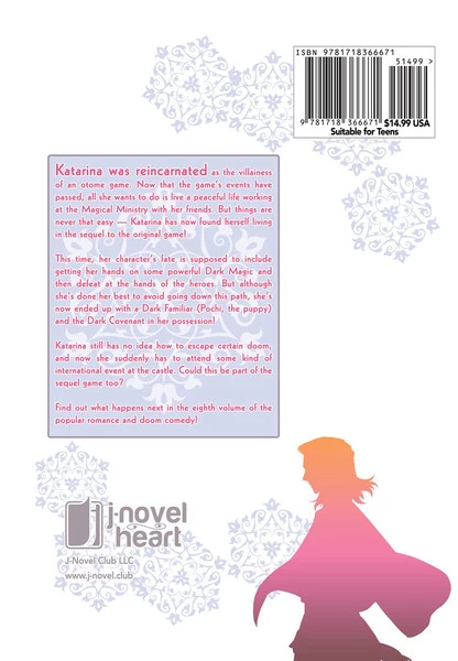 J-NOVEL HEART My Next Life As A Villainess All Routes Lead To Doom! Novel Volume 8 2 J-NOVEL HEART My Next Life As A Villainess All Routes Lead To Doom! Novel Volume 8 - Image 2