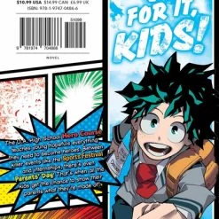 VIZ BOOKS My Hero Academia School Briefs Novel Volume 1 -Novels Sales 9781974704866 novel my hero academia school briefs volume 1 back