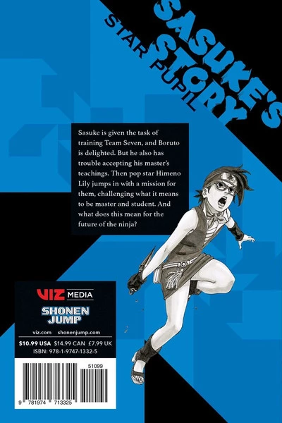 VIZ BOOKS Naruto Sasuke's Story Star Pupil Novel 2 VIZ BOOKS Naruto Sasuke's Story Star Pupil Novel - Image 2